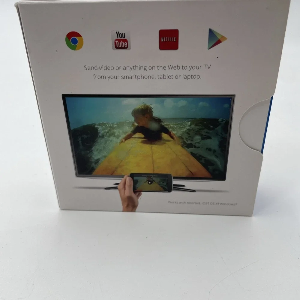 Google Chromecast GA3A00028A14 HDMI Streaming Media Player